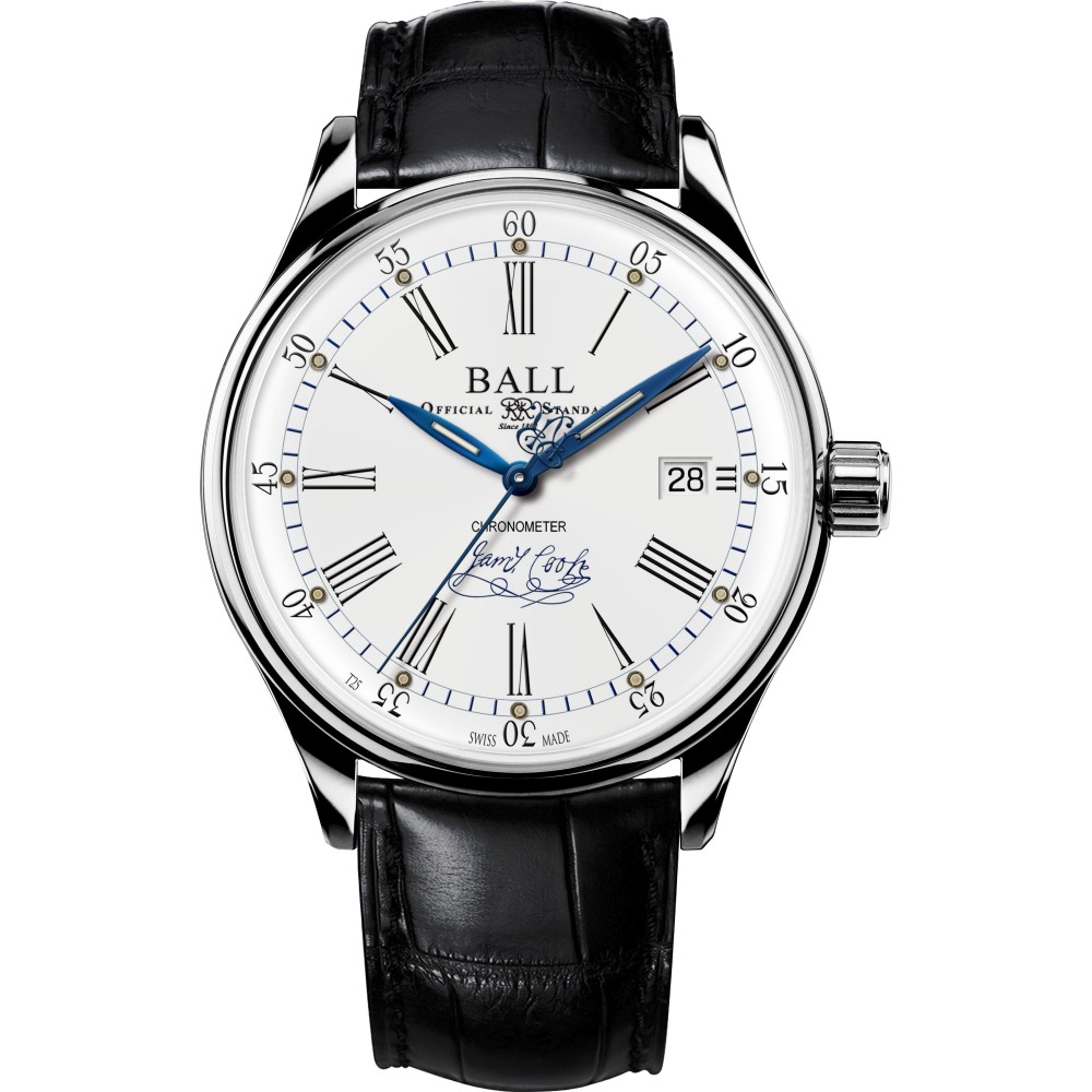 BALL TRAINMASTER ENDEAVOUR CHRONOMETER COSC WATCH NM3288D-LL2CJ-